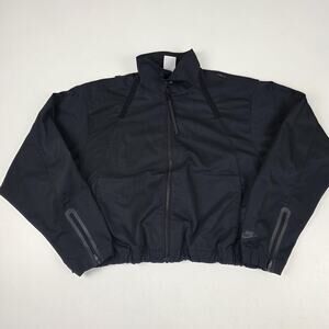 Nike Tech Pack Jacket Womens Small Black Dri-FIT Full‎ Zip Lightweight Athletic